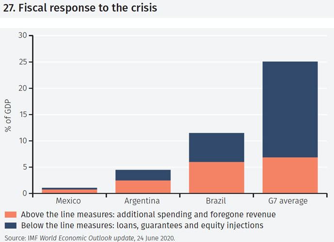 Fiscal and monetary response
